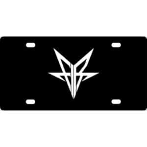 Falling In Reverse Symbol License Plate