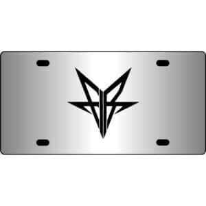 Falling In Reverse Symbol Mirror License Plate