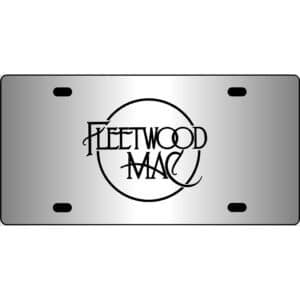 Fleetwood Mac Mirror License Plate