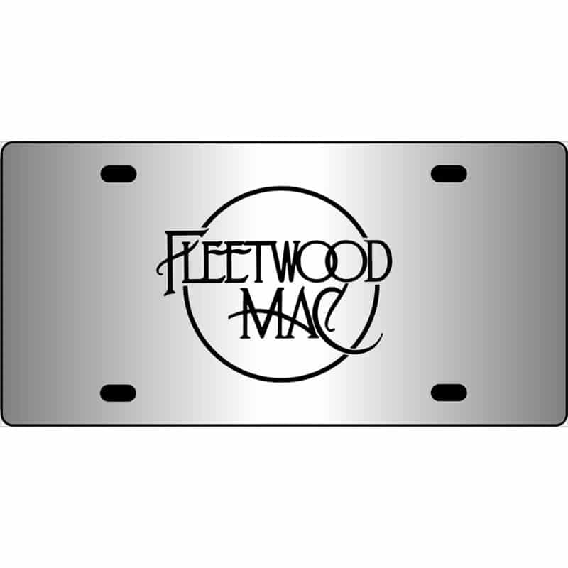 Fleetwood Mac Mirror License Plate