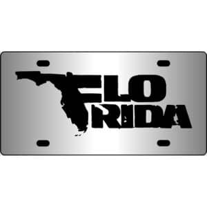 Flo Rida Mirror License Plate