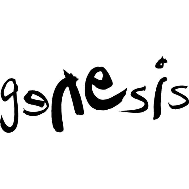 Genesis Band Logo Decal Sticker