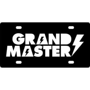 Grandmaster Flash License Plate