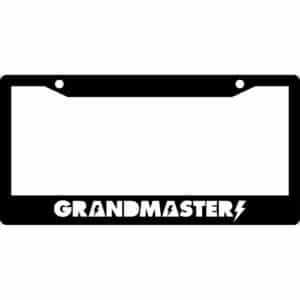 Grandmaster Flash License Plate Frame