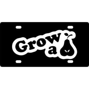 Grow A Pear License Plate