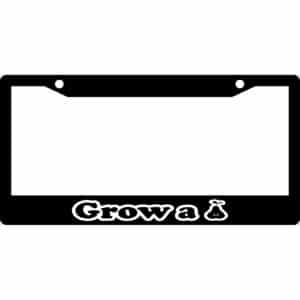 Grow A Pear License Plate Frame