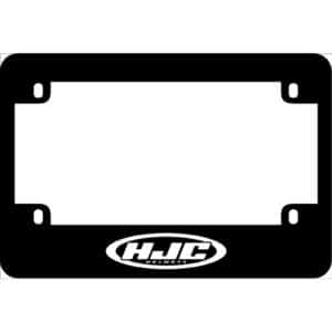 HJC Helmets Logo Motorcycle License Frame