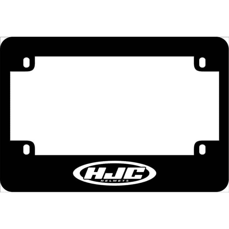 HJC Helmets Logo Motorcycle License Frame