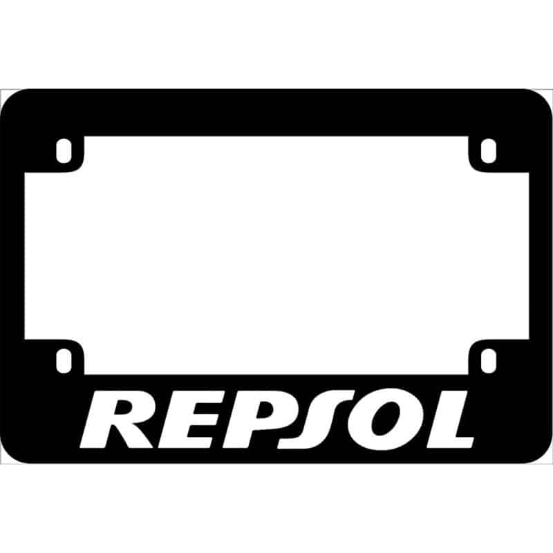 Honda Repsol Motorcycle License Frame