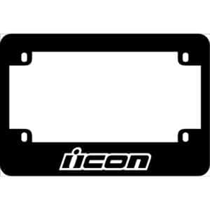 Icon Motorsports Motorcycle License Frame