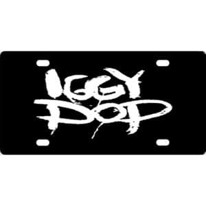 Iggy Pop License Plate