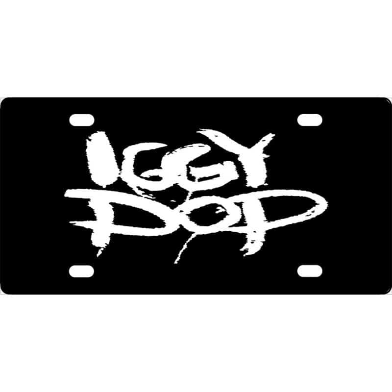 Iggy Pop License Plate