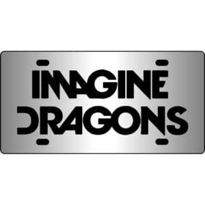 Imagine Dragons Mirror License Plate