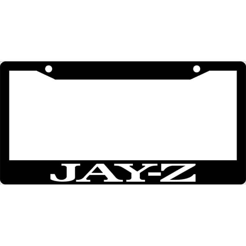 Jay-Z License Plate Frame