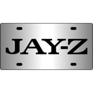 Jay-Z Mirror License Plate
