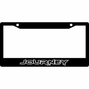 Journey Band Logo License Plate Frame