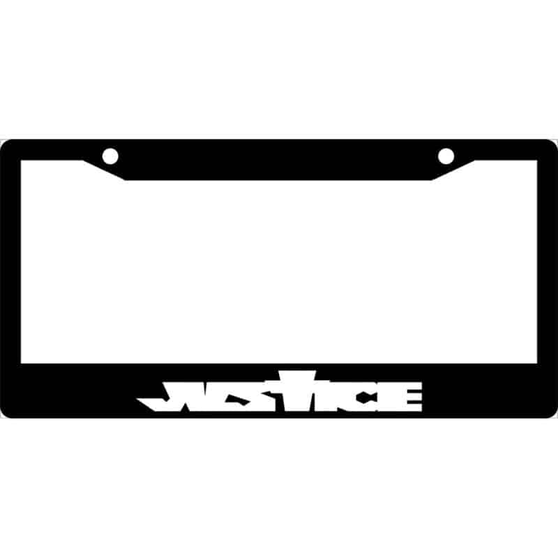 Justin Bieber Justice License Plate Frame