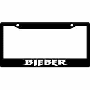 Justin Bieber License Plate-Frame