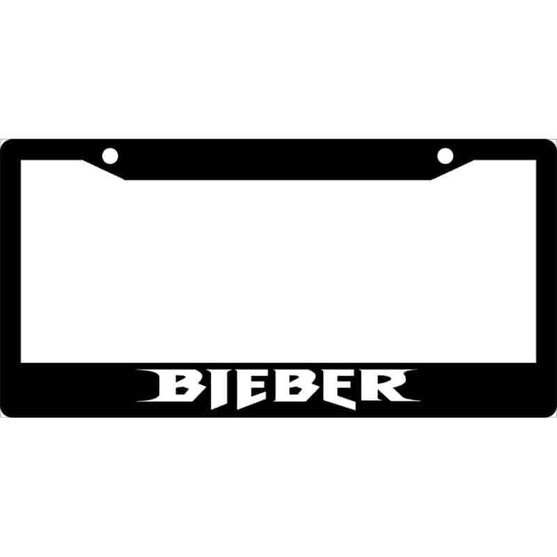 Justin Bieber License Plate-Frame