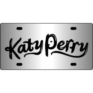 Katy Perry Mirror License Plate