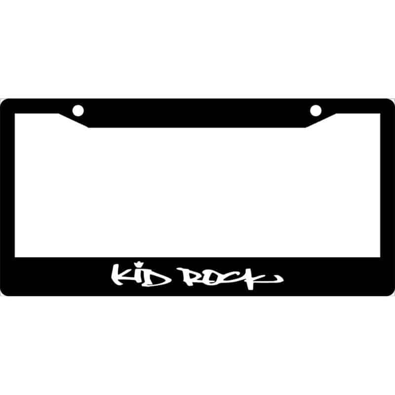 Kid Rock Logo License Plate Frame