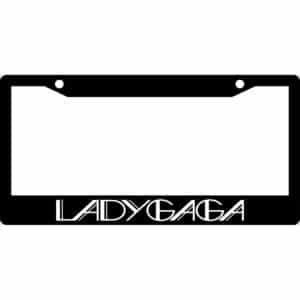 Lady Gaga License Plate Frame