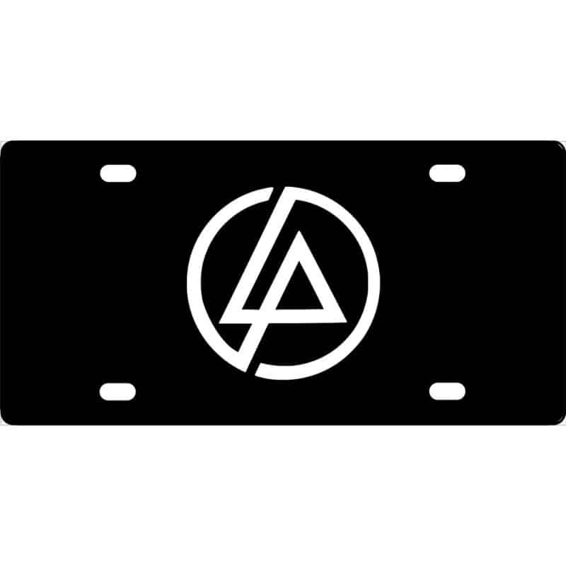 Linkin Park Band Symbol License Plate