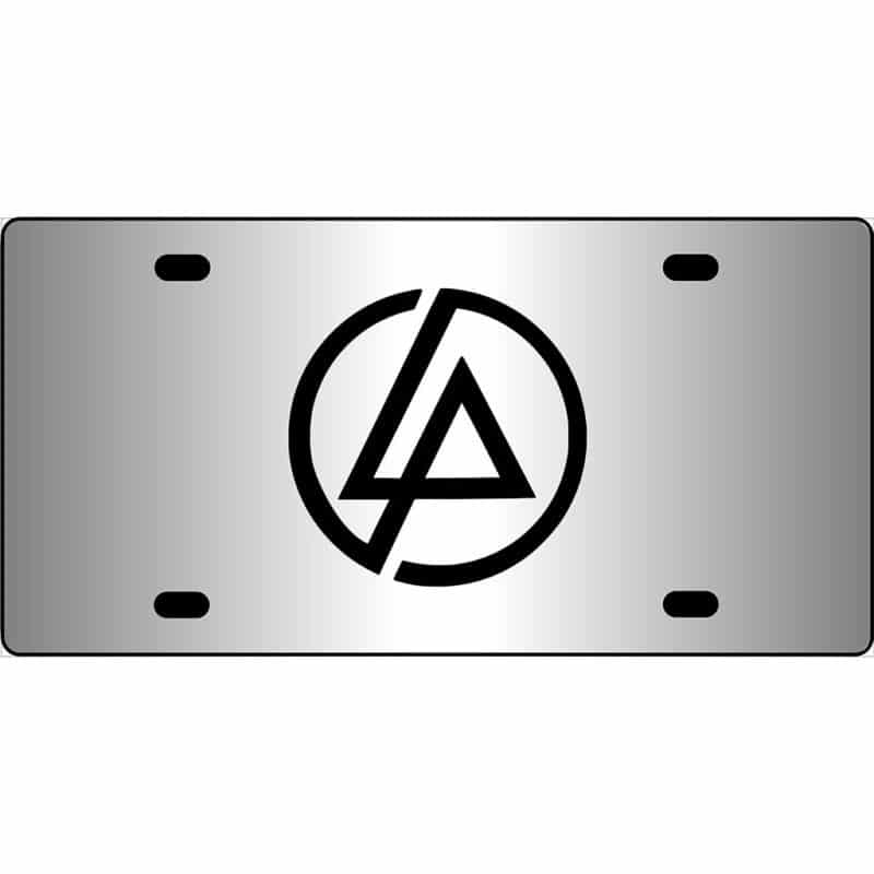 Linkin Park Band Symbol Mirror License Plate