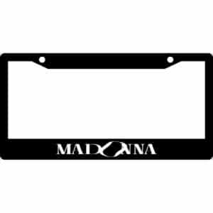 Madonna License Plate Frame