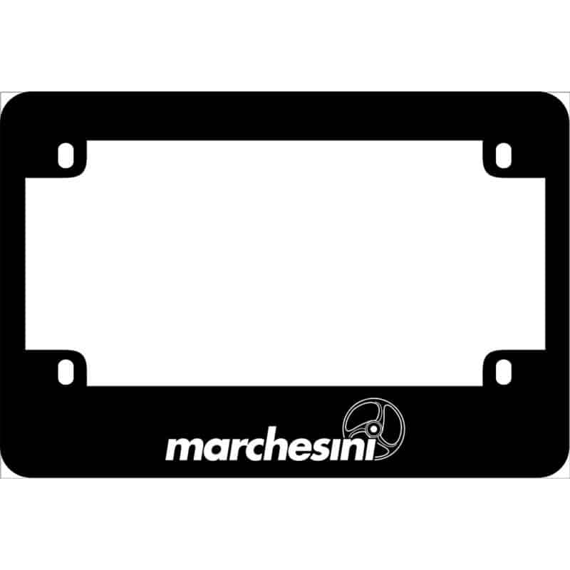 Marchesini Wheels Motorcycle License Frame