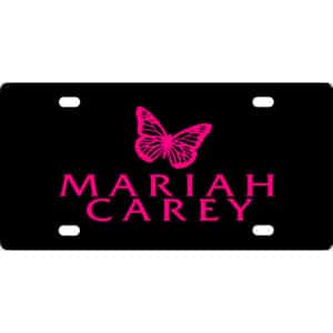 Mariah Carey License Plate