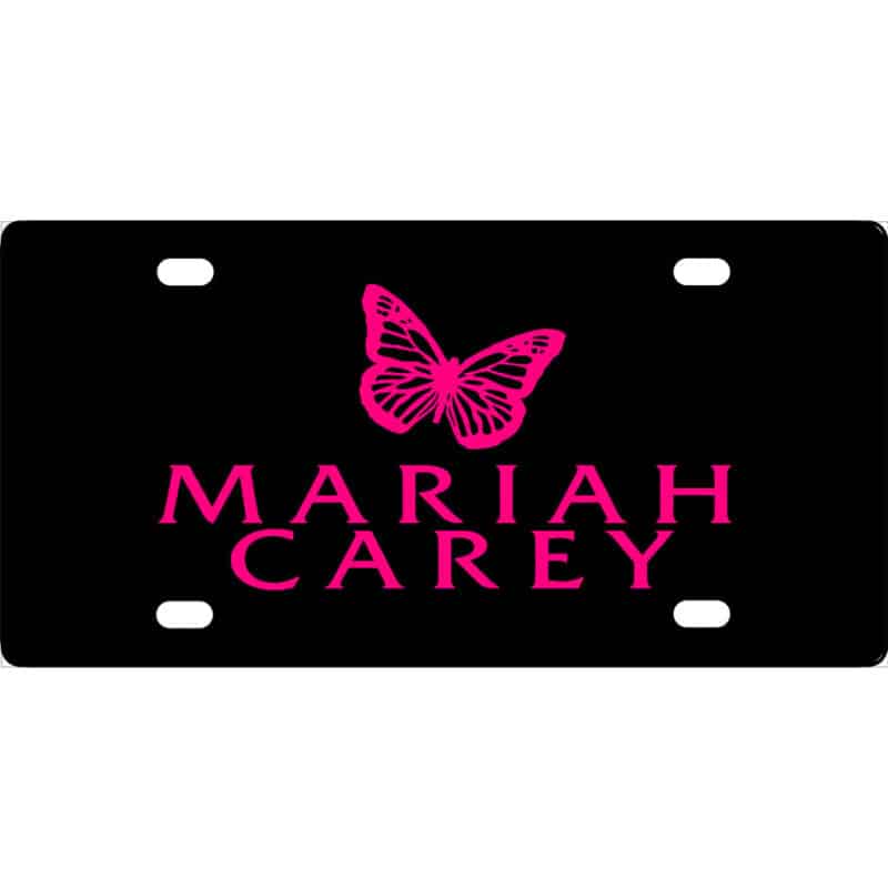 Mariah Carey License Plate