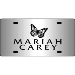 Mariah Carey Mirror License Plate