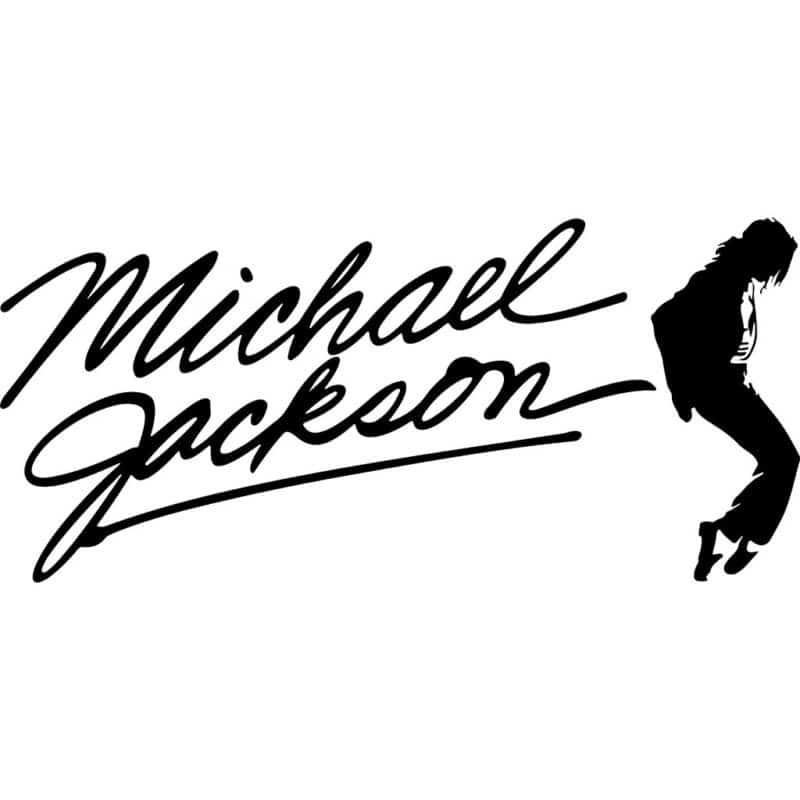 Michael Jackson Decal Sticker