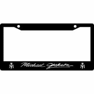 Michael Jackson License Plate Frame