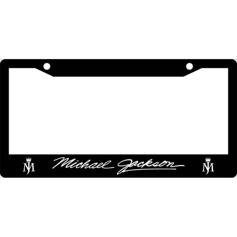 Michael Jackson License Plate Frame