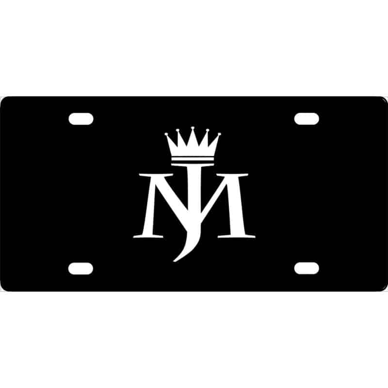 Michael Jackson Symbol License Plate