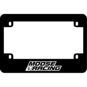 Moose Racing Logo Motorcycle License Frame