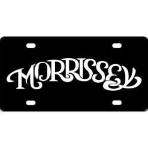 Morrissey License Plate