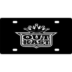 OutKast Logo License Plate