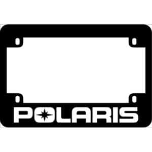 Polaris Motorcycle License Frame