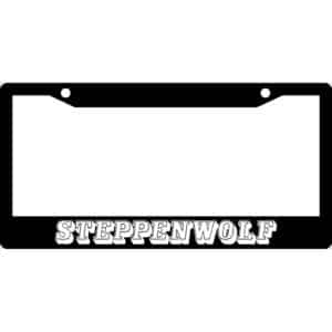 Steppenwolf License Plate Frame