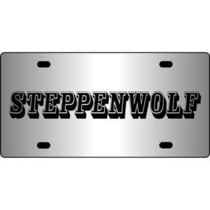 Steppenwolf Mirror License Plate