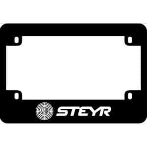 Steyr Motorcycle License Frame