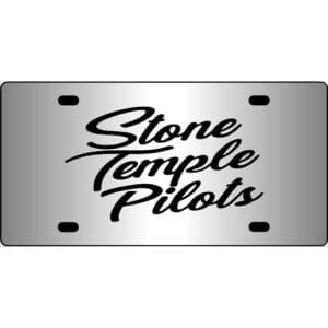 Stone Temple Pilots Mirror-License Plate