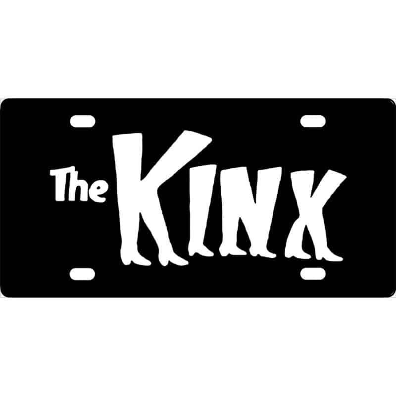 The Kinx Band Logo License Plate