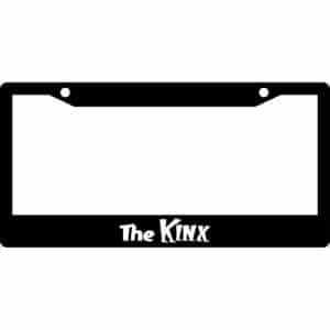 The Kinx Band Logo License Plate Frame