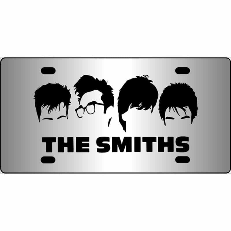 The Smiths Mirror License Plate