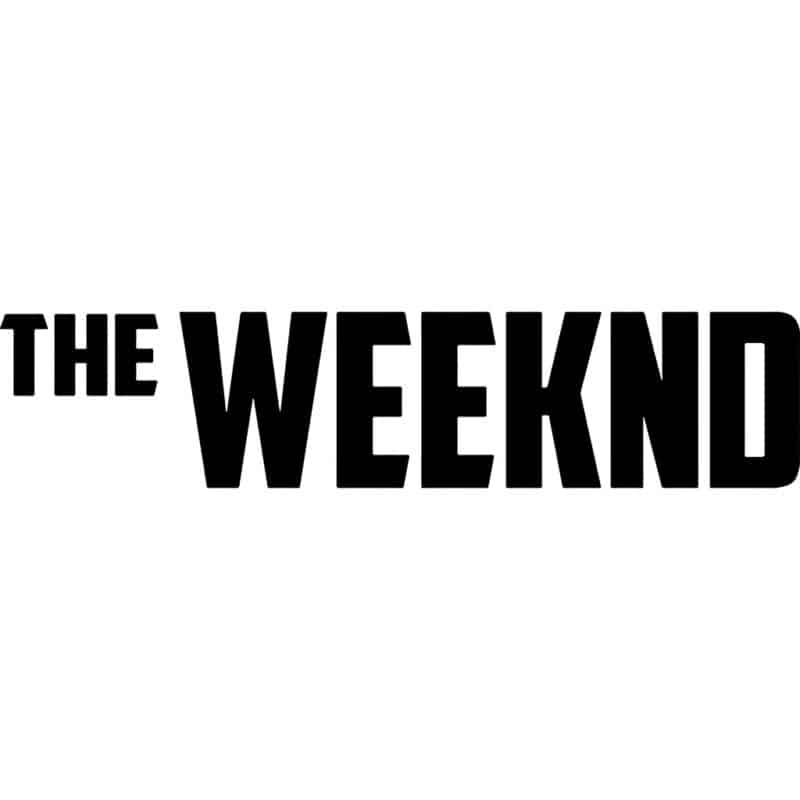 The Weeknd Decal Sticker