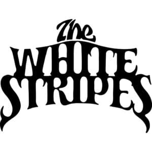 The White Stripes Band Decal Sticker